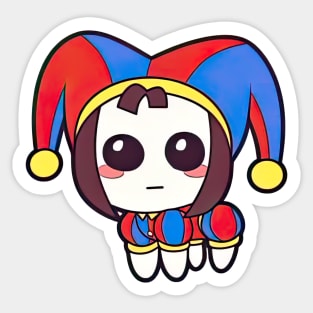 Pomni The Amazing Digital Circus Pony Sticker